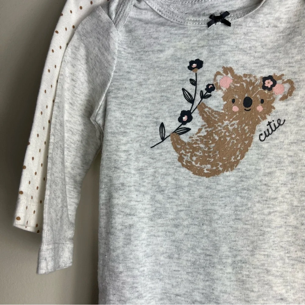 Baby Carter’s three-piece koala Bodysuit and pants‎ set